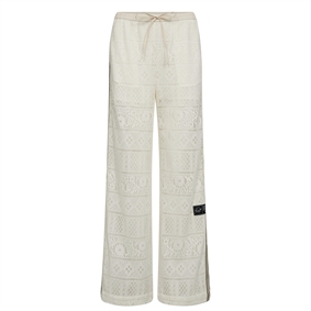 HAUTE L'AMITIE Lace Tie Bukser, Off White 
